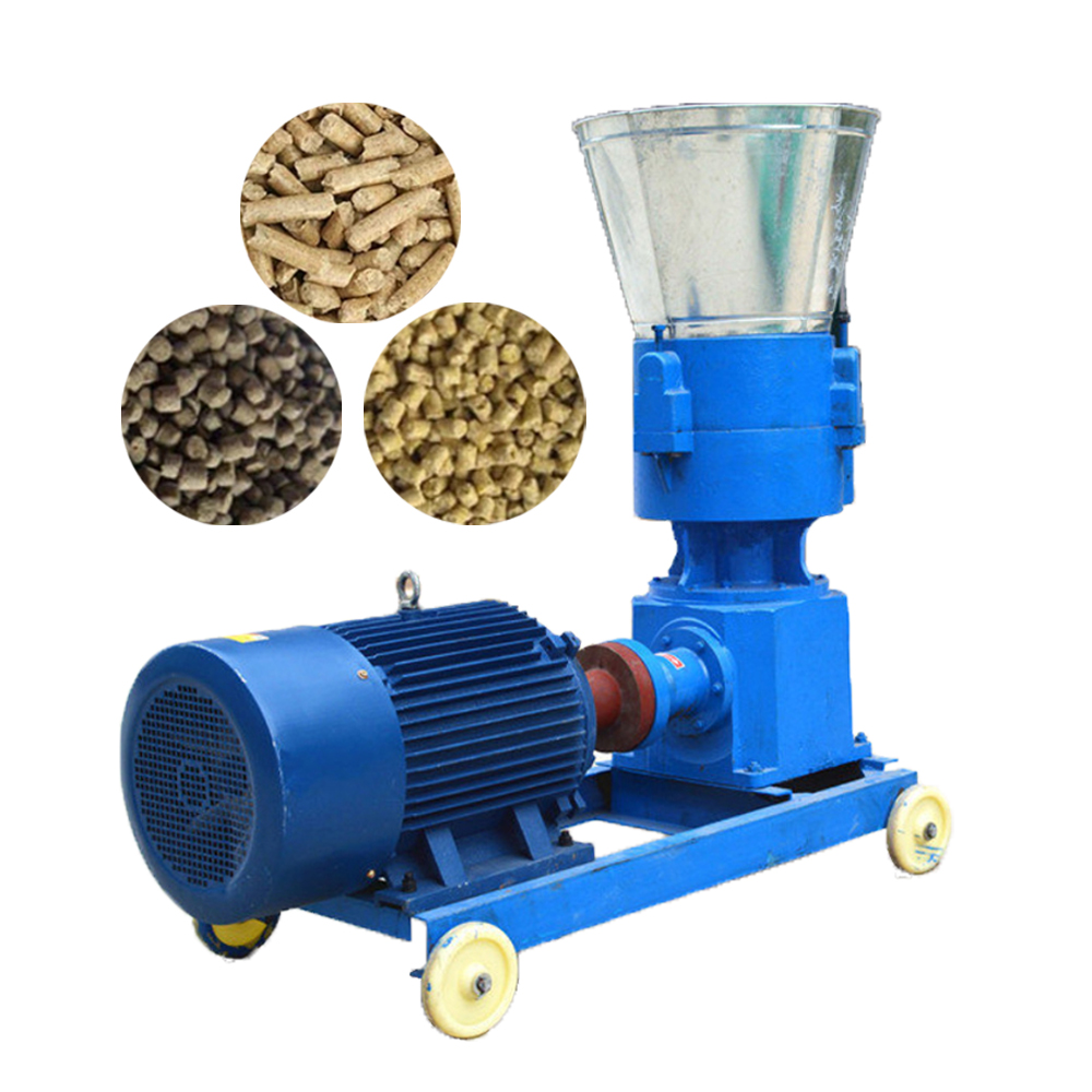 Procesarea Știuleților de Porumb pentru Hrana Bovinelor cu Utilaje MAIKONG 6 Granulator furaje MAIKONG model KL-150 pentru ferme mici