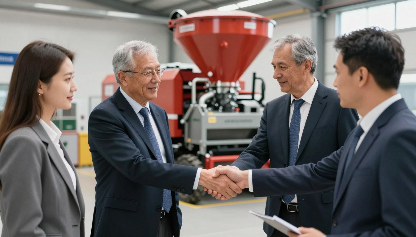 Colaborare de afaceri cu MAIKONG pentru granulator furaje