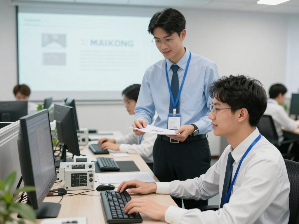 Echipa de suport MAIKONG pregătită să vă asiste cu soluții pentru cap granulator furaje