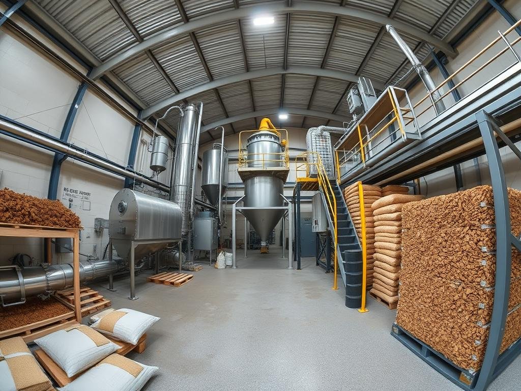 Fabrică de îngrășăminte organice în Argentina