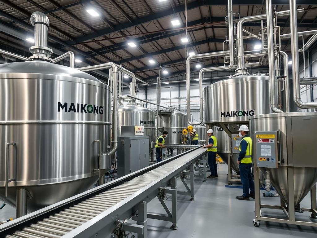 Fabrică de producție îngrășăminte organice MAIKONG