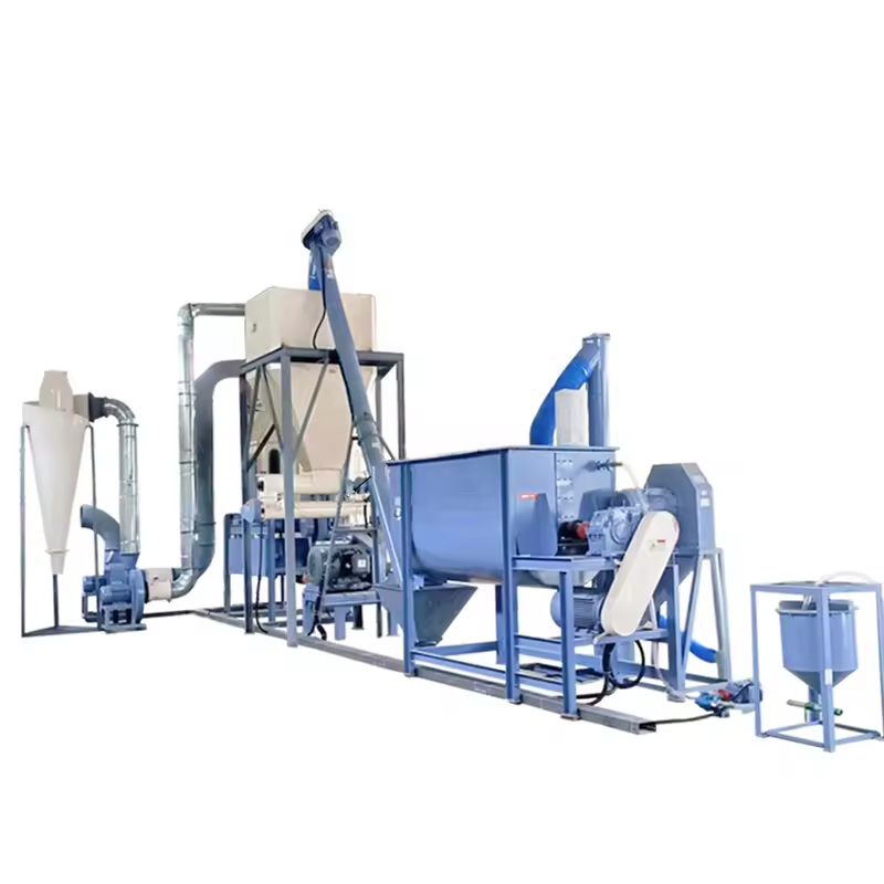Avantajele Furajului Unic (TMR) Granulat Pentru Fermele de Îngrășare Taurine 7 Linie completă industrială de producție furaje granulate