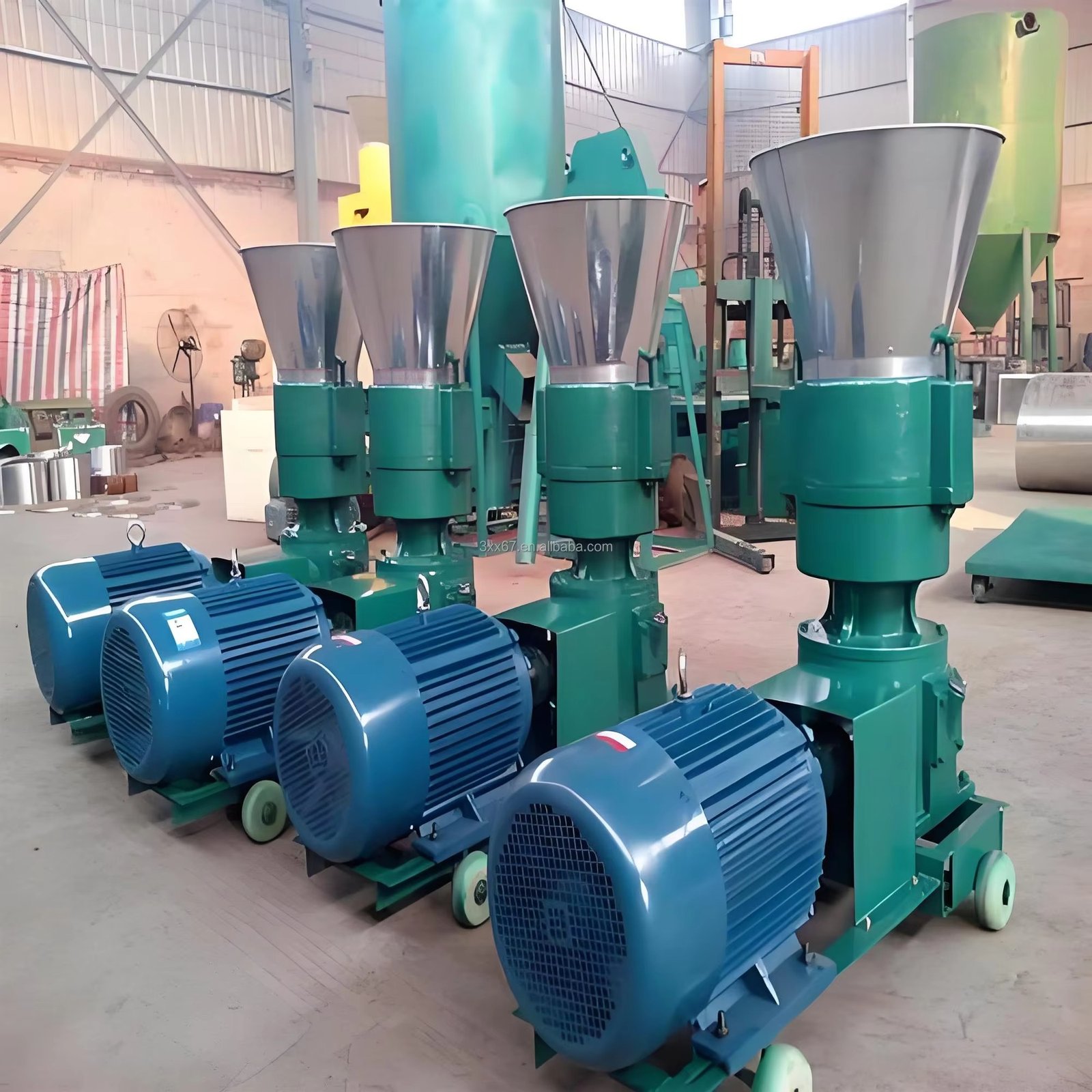 Fabrica MAIKONG de producție granulator furaje în China