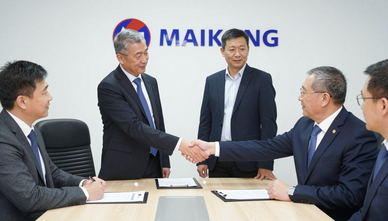 Parteneriat de afaceri cu MAIKONG pentru granulator furaje