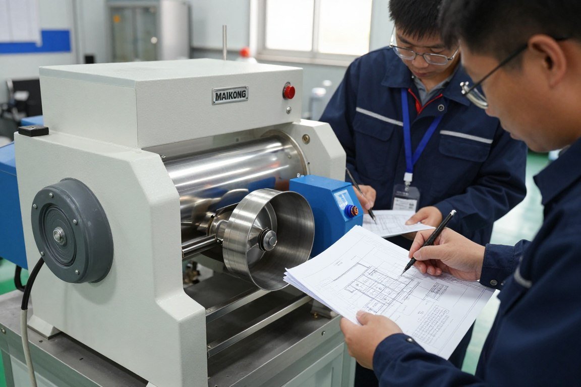 Proces de personalizare a unui granulator MAIKONG