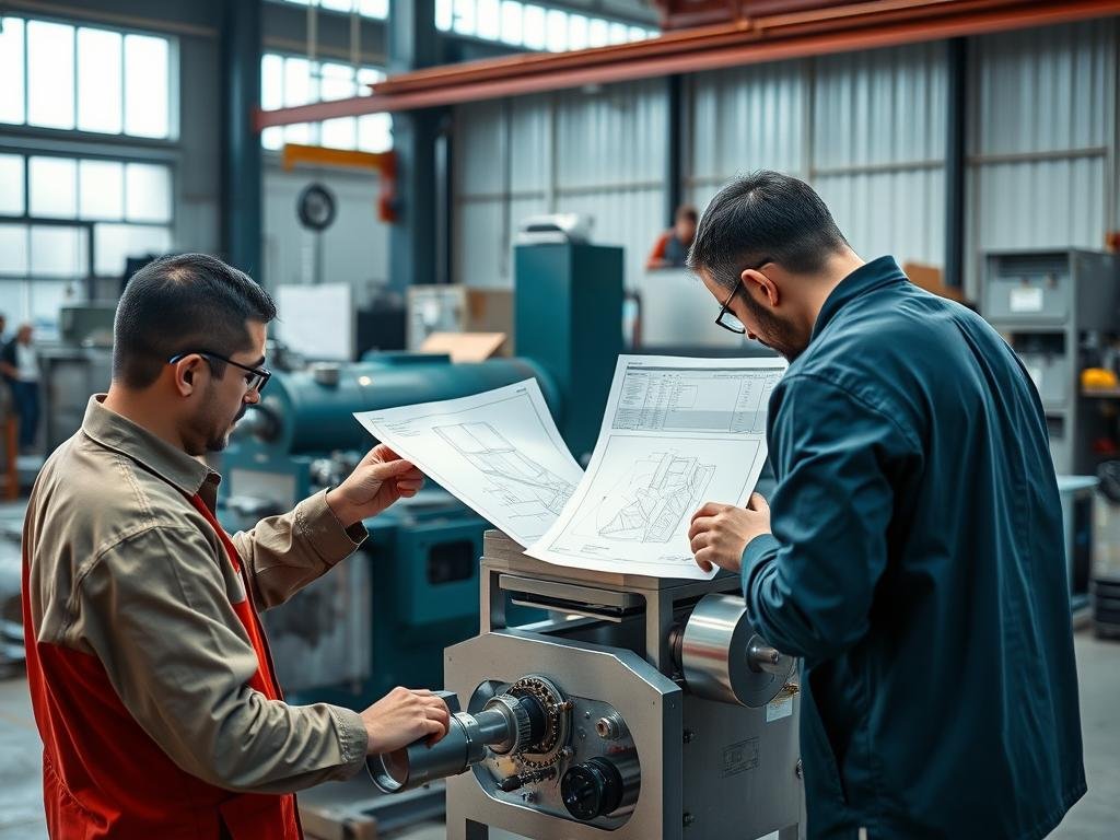 Proces de personalizare granulator furaje la fabrica MAIKONG