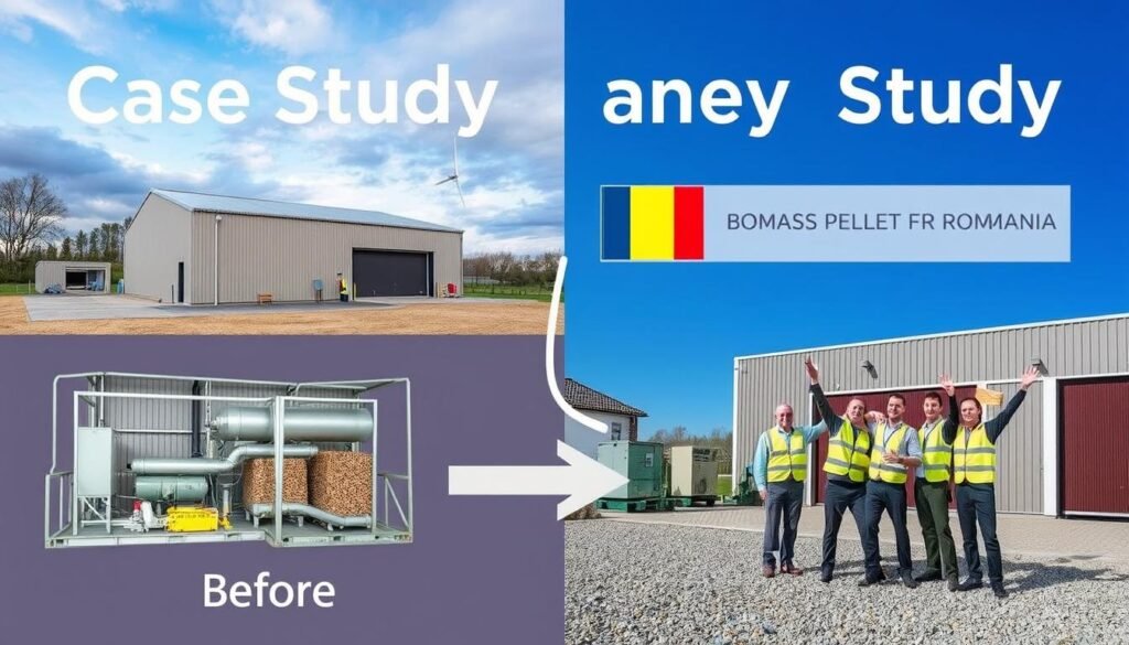 Proiect de peleți din biomasă în România