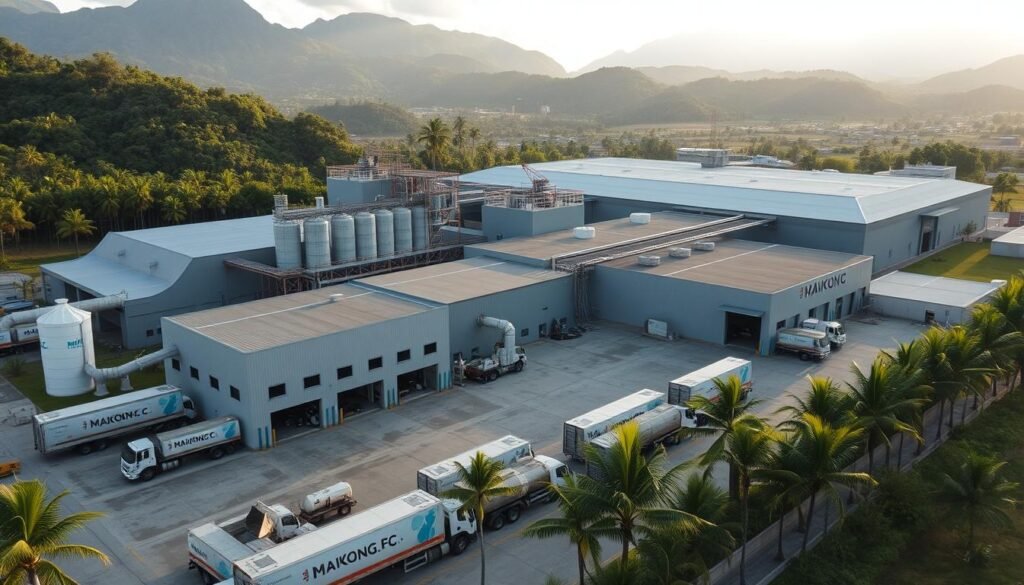 Proiect fabrică de furaje pentru creveți în Ecuador MAIKONG