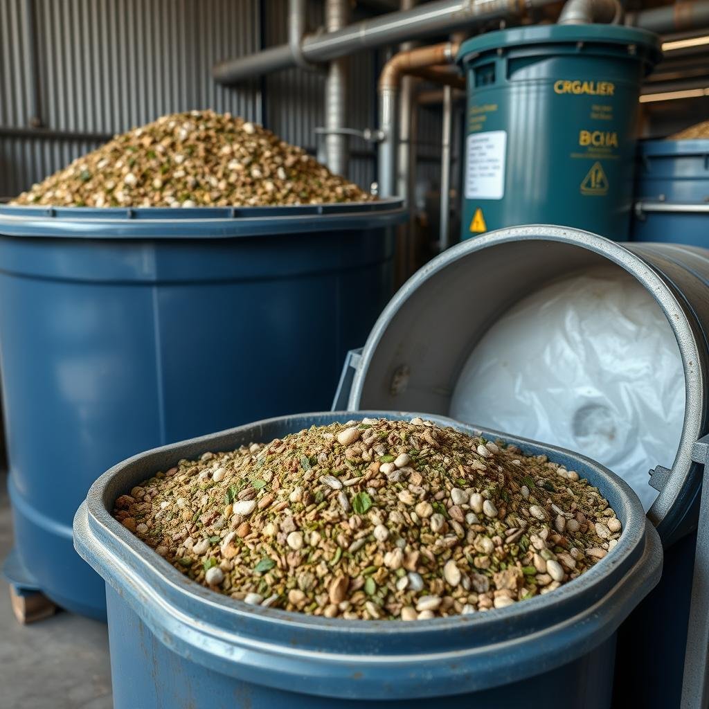 Reziduuri industriale pentru producția de îngrășăminte