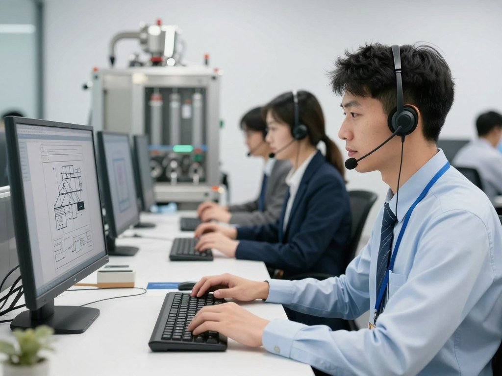 Echipa de suport tehnic MAIKONG pentru granulator furaje