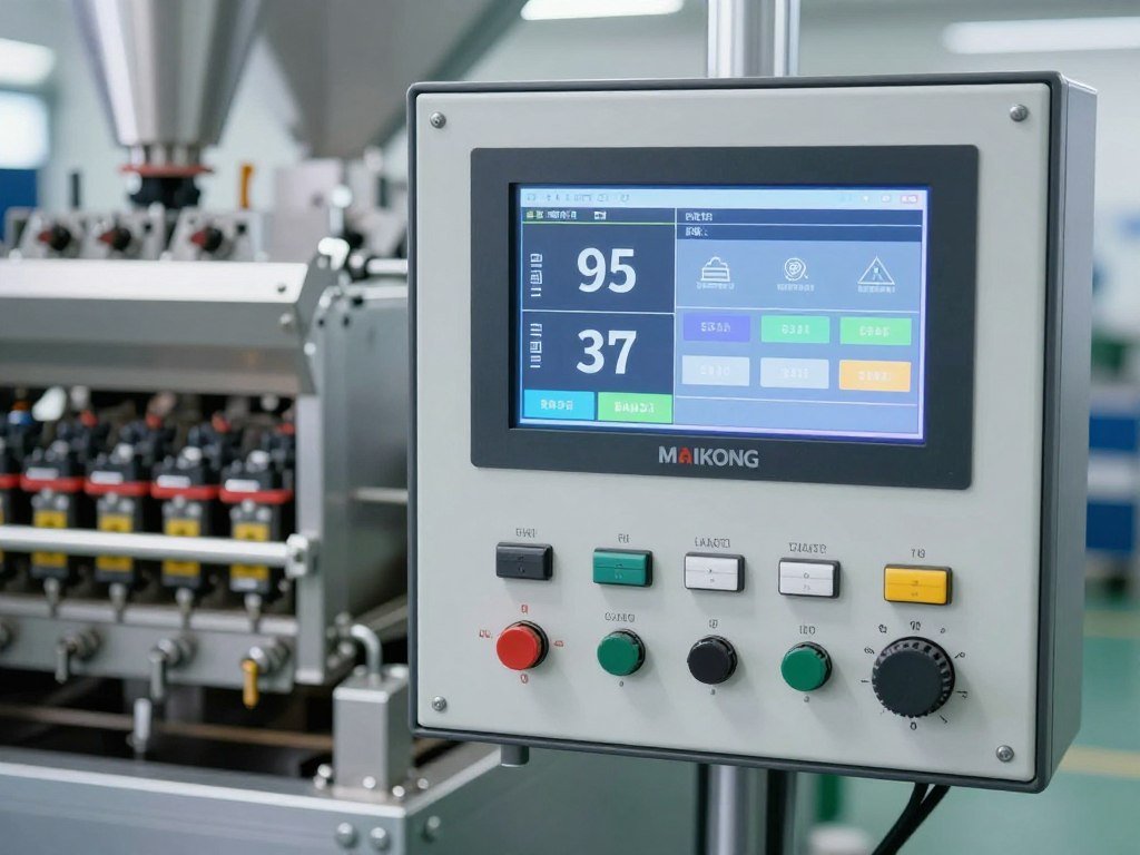 Sistem automatizat de control pentru granulator furaje MAIKONG