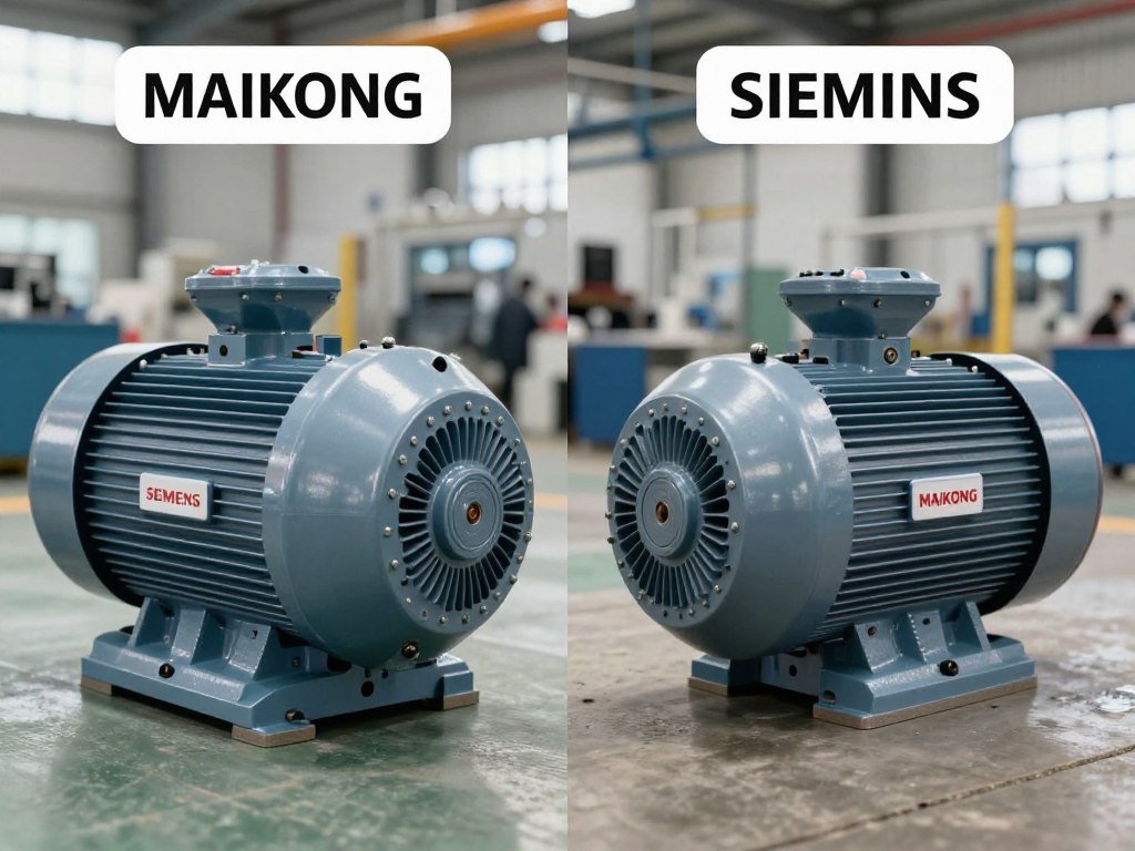 Comparație între motoare standard și motoare Siemens folosite în granulatoarele MAIKONG