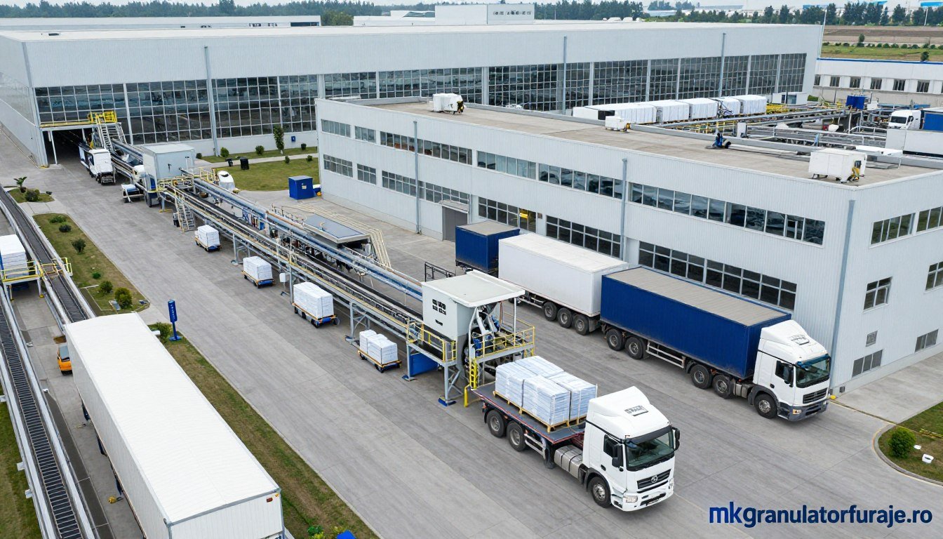 Fabrica MAIKONG de producție a granulatoarelor de cereale