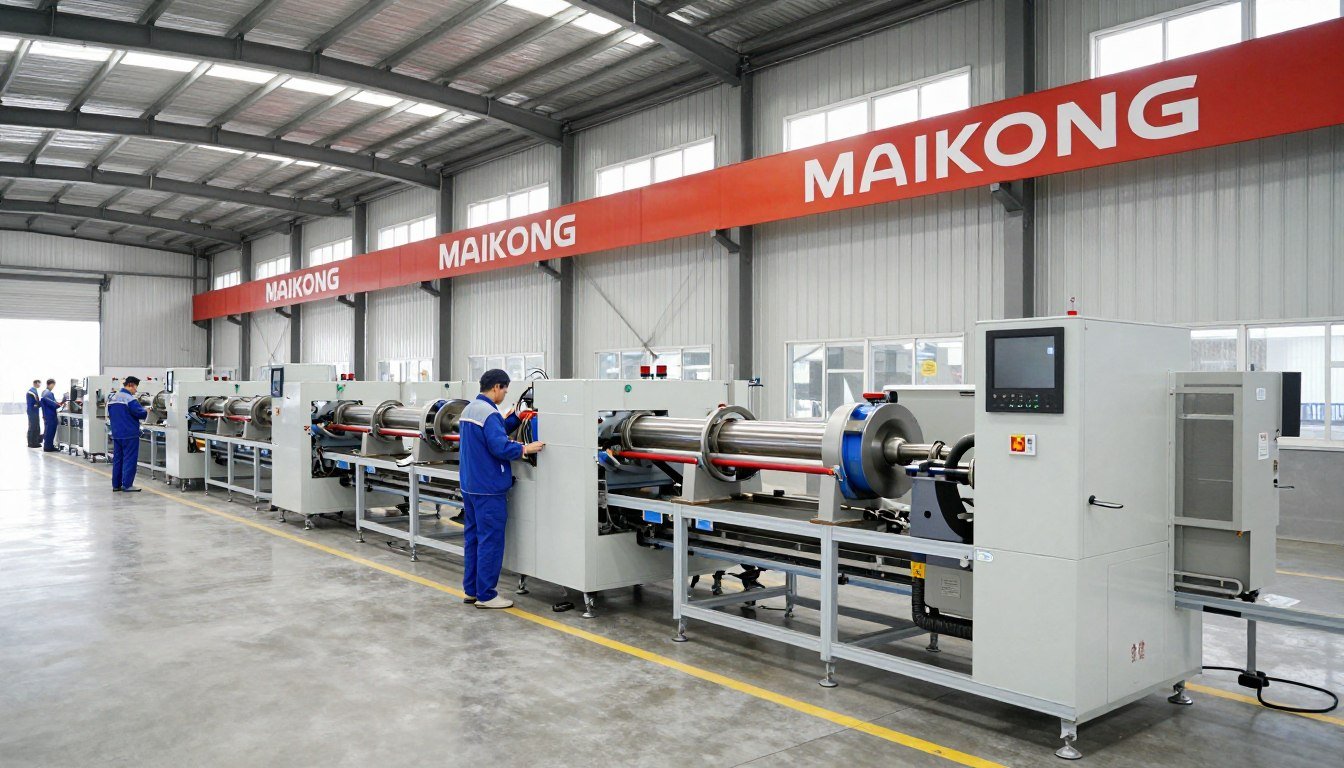 Fabrica MAIKONG din România cu linia de producție pentru granulatoare
