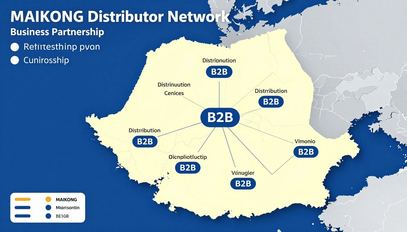 Rețeaua de distribuitori MAIKONG în România
