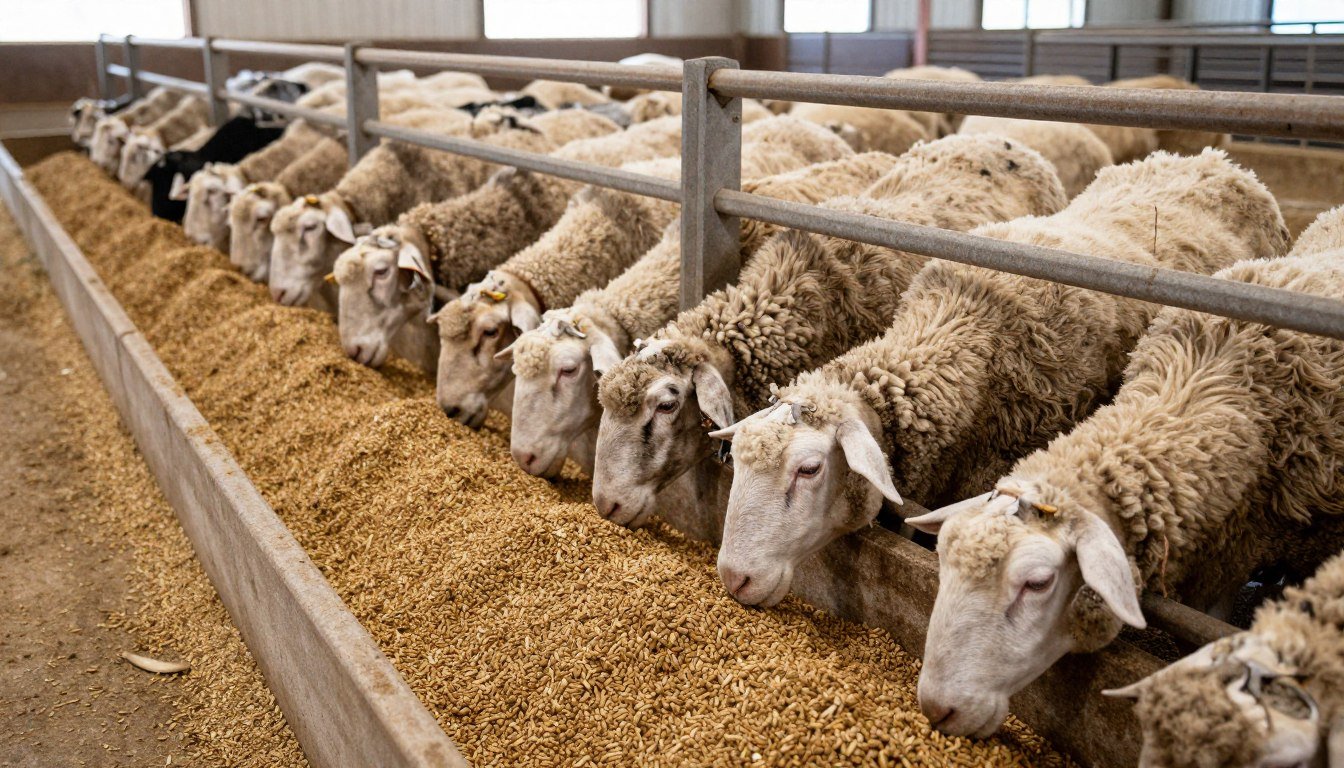 Oi în perioada de tranziție la furaje peletizate