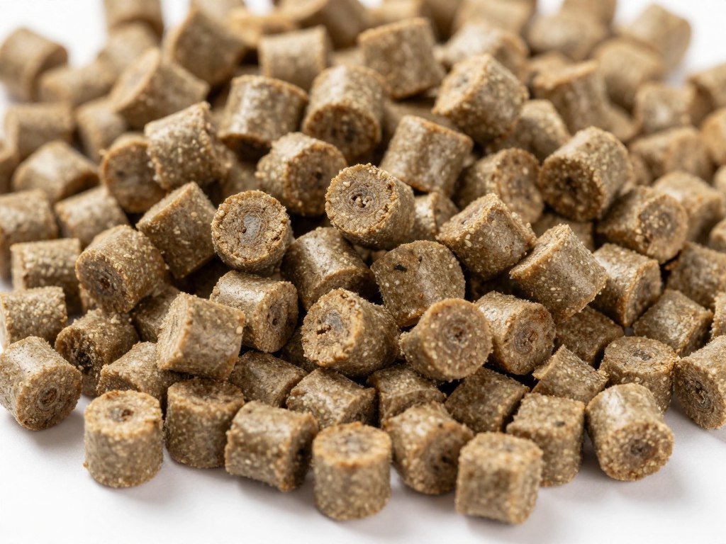 Pelete furaje pentru ovine fabricate cu granulator MAIKONG