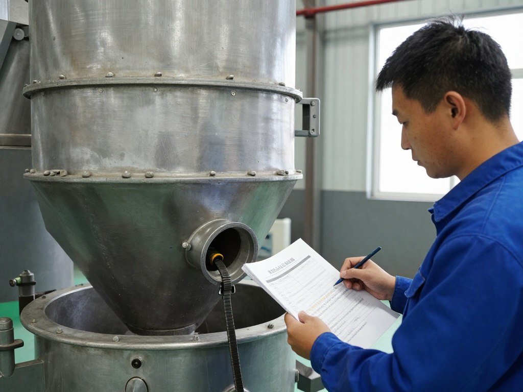 Procedură verificare zilnică granulator furaje