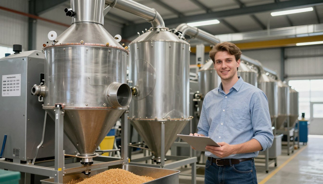 Afacere producție furaje România cu echipament MAIKONG