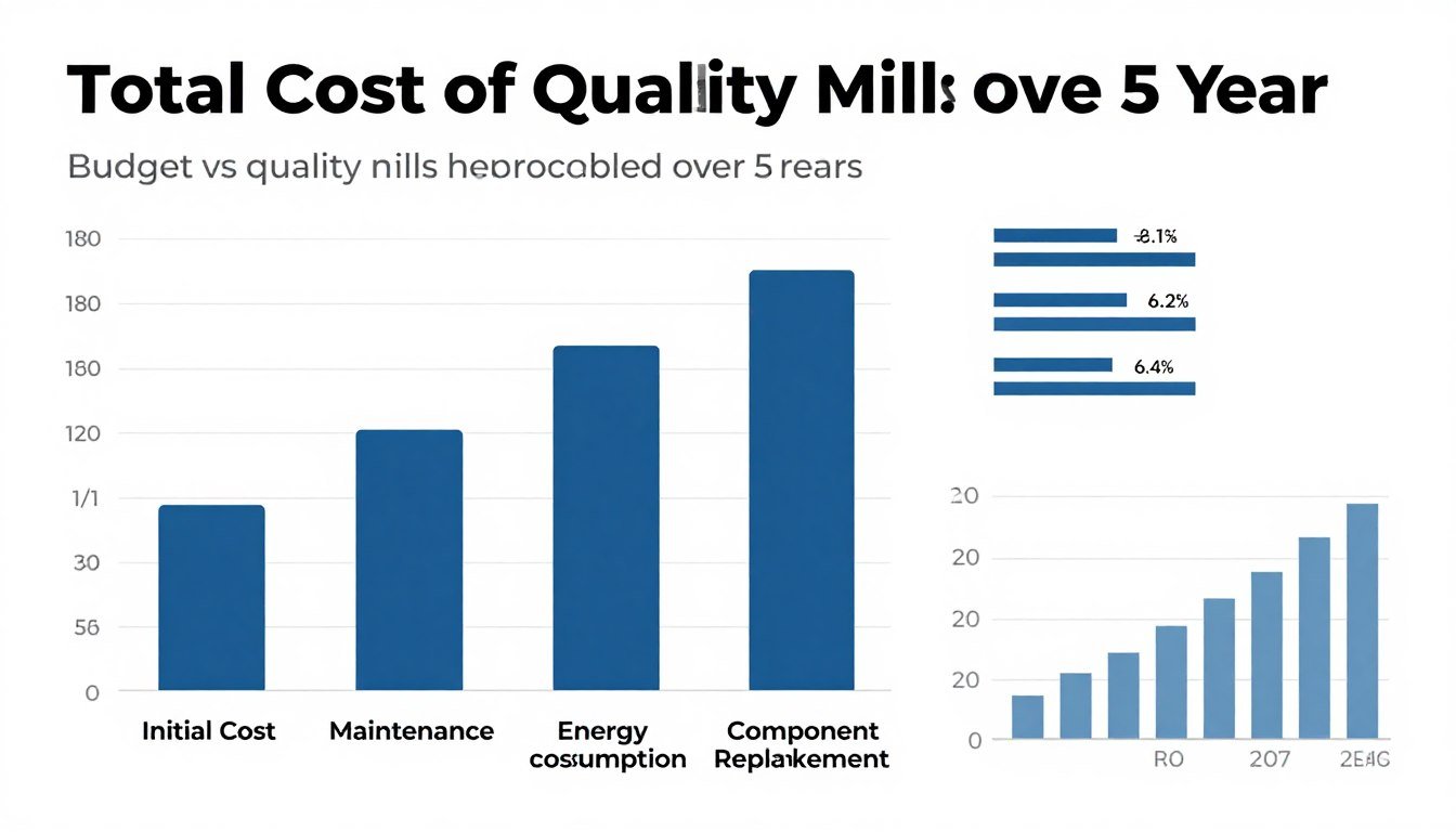 Comparație cost total proprietate granulator Comparație cost total proprietate granulator