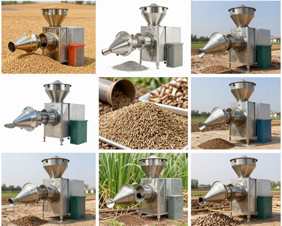 Diverse aplicații ale granulatorului cereale MAIKONG