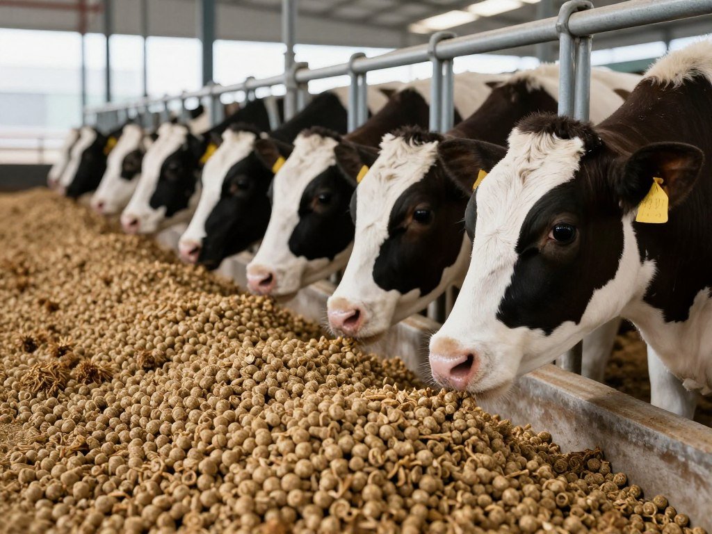 Granule furaje pentru vitei si tineret bovin productie MAIKONG Granule furaje pentru vitei si tineret bovin productie MAIKONG