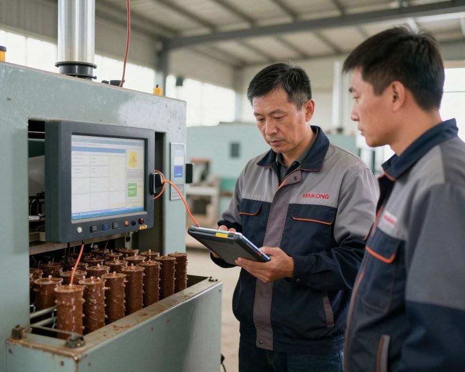 Inginer MAIKONG service granulator furaje la fermă