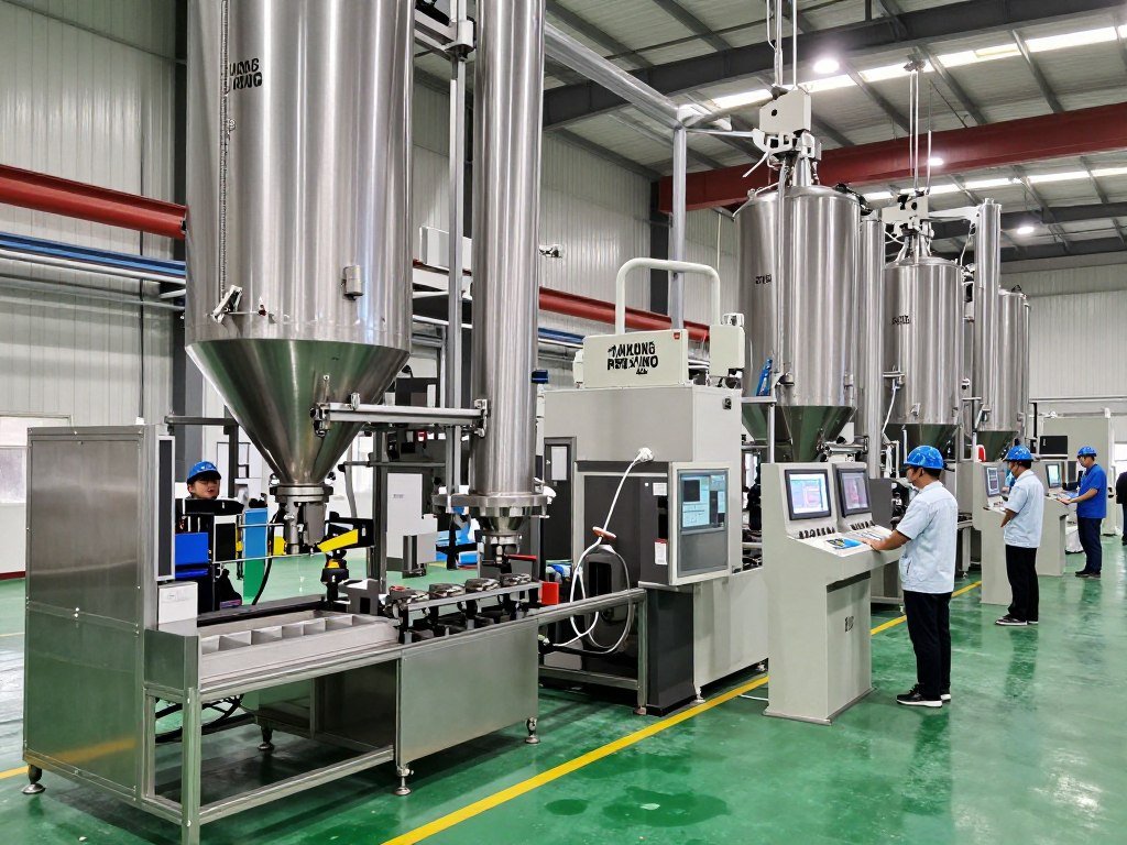 Linie industrială MAIKONG în funcțiune completă Linie industrială MAIKONG în funcțiune completă
