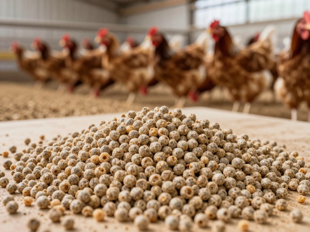 Peleti furaje pentru broileri cu formulare echilibrată pentru creștere rapidă Peleti furaje pentru broileri cu formulare echilibrată pentru creștere rapidă