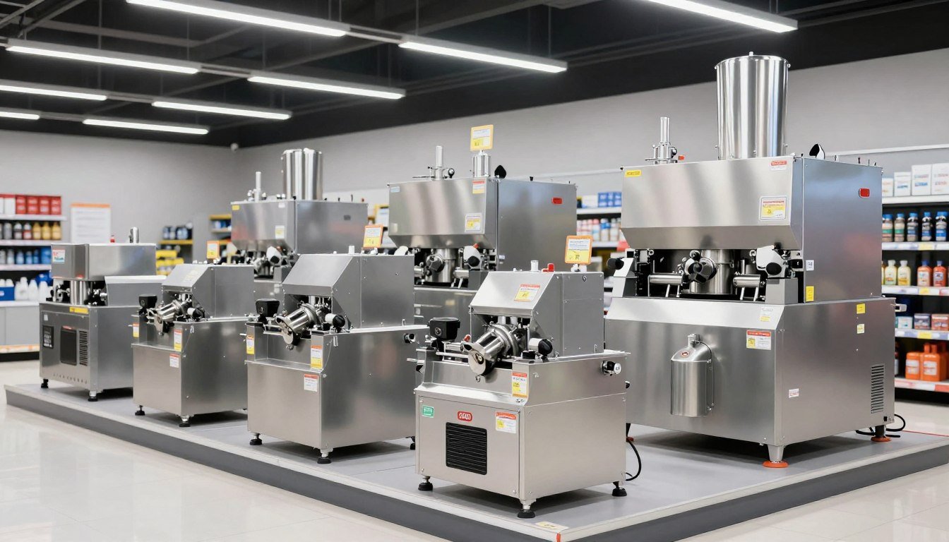 Showroom granulator furaje diferite modele și capacități
