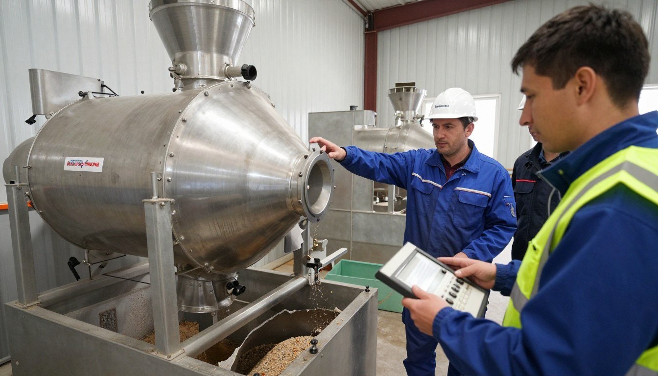 Training operator pentru granulator furaje MAIKONG